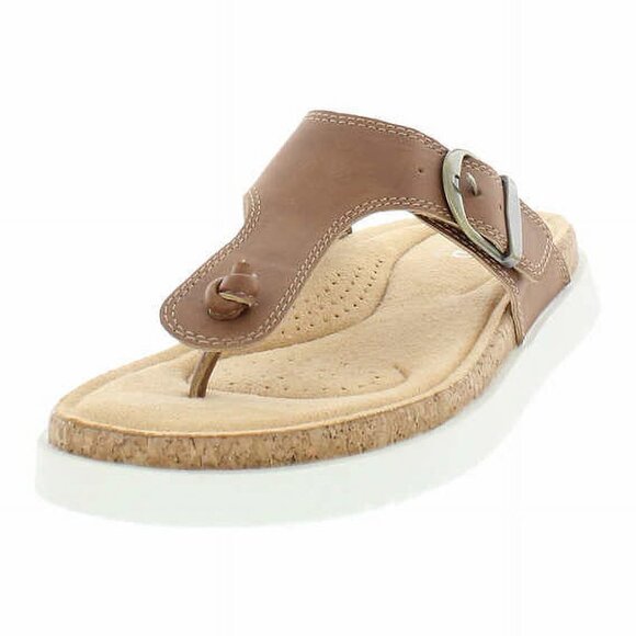 NWT Izod Womens Charcy Strap Sandal Shoe Size 7 Brown Cafe Beach  $59 1SH39 - Picture 2 of 3